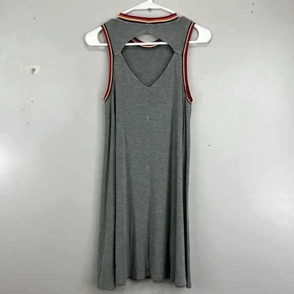 American Eagle Outfitters Gray Jersey Stretch Dress - Picture 5 of 5